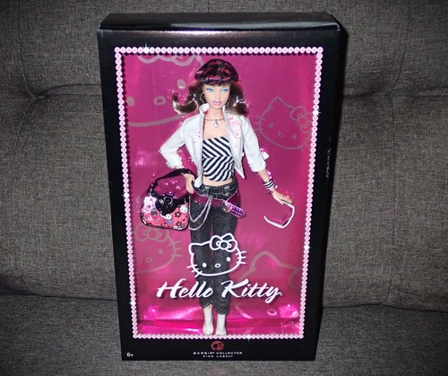 Barbie hello kitty - kitty, pink