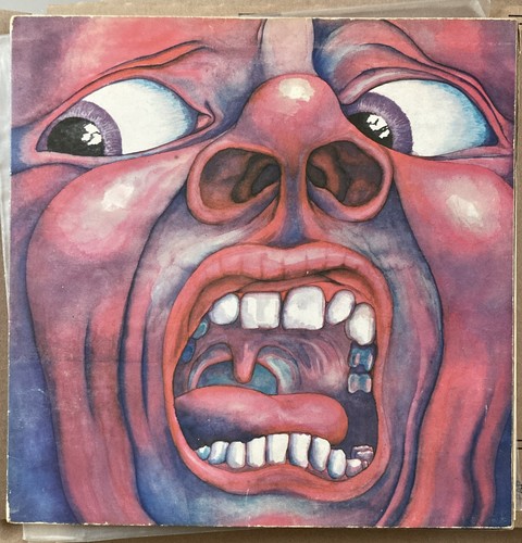King crimson in - vg/vg+, the
