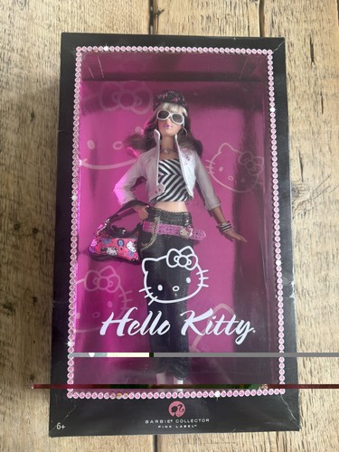 Barbie hello kitty - kitty, label