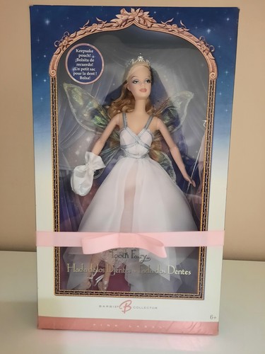Barbie pink label - label, tooth