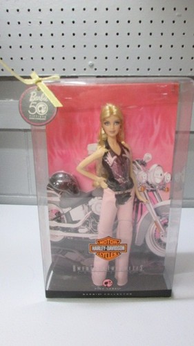 Mattel harley davidson barbie - mattel,