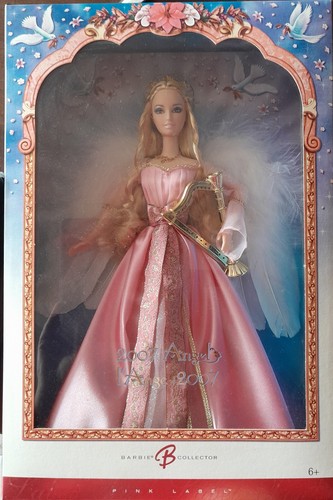 2007 angel barbie pink label - angel,