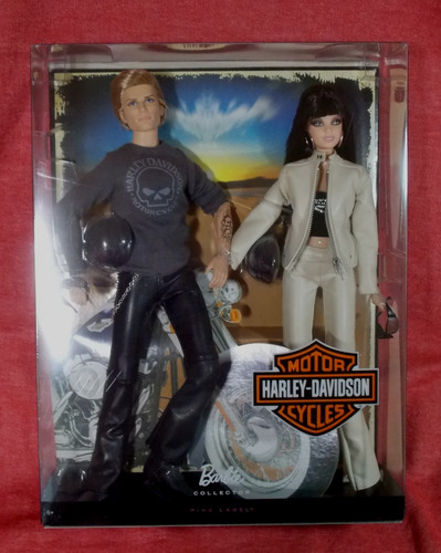Barbie mattel harley davidson - barbie, harley-davidson