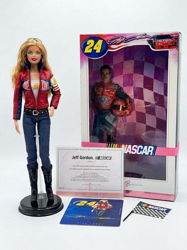 Barbie nascar jeff - nascar, gordon