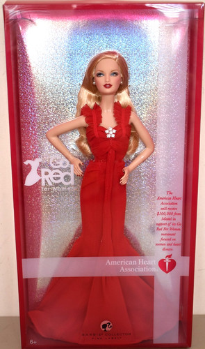 Barbie bionda 2007 - pink, label